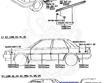 Toyota - Camry - SV21 - 1989 - VE TYPE - SEDAN - Automatic - 3SFE