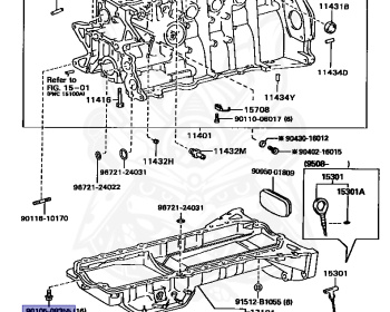 Toyota - Aristo - JZS147 - 1995 - 3.0V TYPE - 2JZGTE