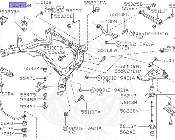 Nissan - Cedric/Gloria - Y32 - 1992 - BRO TYPE - HARDTOP(K) - 5 SPEED A/T(AT.F5) - IRS TYPE(IRS) - STANDARD GRADE(STD) - VG30E
