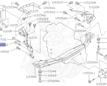 Nissan - Pulsar - N14 - 1990 - V1 - 3 DOOR HATCHBACK(3HB) - 2 WHEEL DRIVE(2WD) - AUTOMATIC TRANSMISSION(AT) - GA13DS