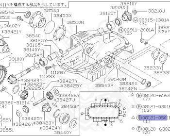 Nissan - Cedric/Gloria - Y34 - 1999 - 250LV - HARDTOP(K) - 4 WHEEL DRIVE(4WD) - AUTOMATIC-FLOOR SHIFT(AT.F4) - RB25DET