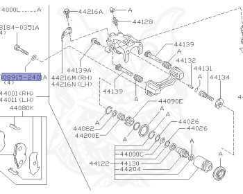 Nissan - Silvia - S15 - 1999 - SPEC S - HARDTOP(K) - MANUAL TRANS 5-SPEED(MT.F5) - TWO WHEELS STEERING(2WS) - SR20DE