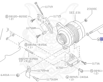 Nissan - Primera - P11 - 2001 - TEV - SEDAN(S) - 2 WHEEL DRIVE(2WD) - AUTOMATIC.CVT(AT.CVT) - SR20VE