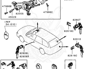 Mitsubishi - Libero - CD5W - 2002 - LNGF - 4G93