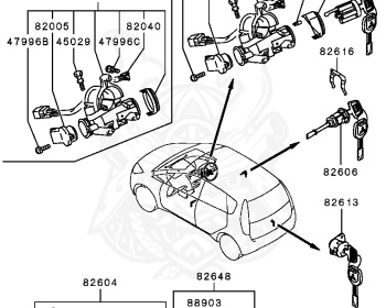Mitsubishi - Colt Plus - Z27W - 2012 - LTFF - 4G15