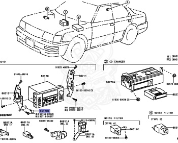 Toyota - Celsior - UCF20 - 1997 - A TYPE - Automatic - 1UZFE