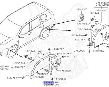 Nissan - X-Trail - T31 - 2015 - X/XTT/GT Grade - WAGON(W) - 4 WHEEL DRIVE(4WD) - 6 SPEED MANUAL TRANS(6MT) - M9R