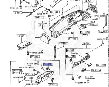 Mazda - Eunos Presso - EC8SE - Apr-1991 - Right hand - K8