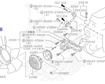 Nissan - Laurel - C34 - 1993 - Club S - HARDTOP(K) - 2 WHEEL DRIVE(2WD) - AUTOMATIC-FLOOR SHIFT(AT.F4) - IRS TYPE(IRS) - RB20E