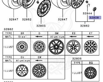 Mitsubishi - Galant VR-4 - EC5A - 2001 - SNGF3 - 6A13