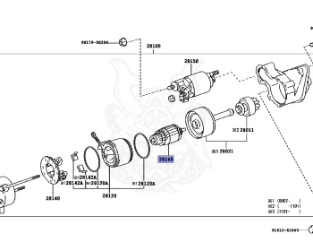 Toyota - Belta - SCP92 - 2010 - G TYPE - Variator - 2SZFE