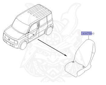 Nissan - Cube - Z11 - 2007 - 14RS Grade - WAGON(W) - 2 WHEEL DRIVE(2WD) - AUTOMATIC TRANSMISSION(AT) - CR14DE