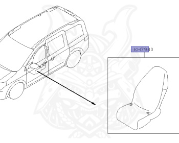 Nissan - Lafesta - B30 - 2011 - 20G - WAGON(W) - 2 WHEEL DRIVE(2WD) - CVT(CVT) - MR20DE