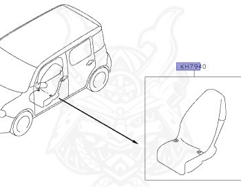 Nissan - Cube - Z12 - 2011 - 15G Grade - WAGON(W) - 2 WHEEL DRIVE(2WD) - CVT(CVT) - HR15DE