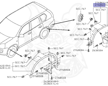 Nissan - X-Trail - T31 - 2014 - X/XTT/GT Grade - WAGON(W) - 4 WHEEL DRIVE(4WD) - MCVT(MCVT) - QR25DE