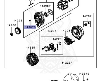 Mitsubishi - Delica Space Gear - PD4W - 2000 - HSEGE - 4G64