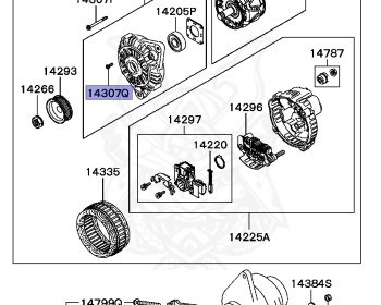 Mitsubishi - Mirage - CK2A - 1995 - PRJM - 4G15
