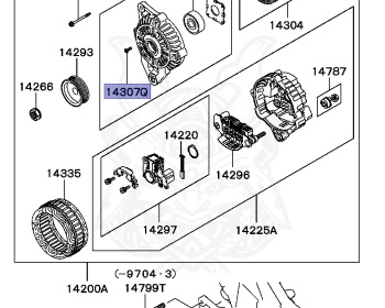 Mitsubishi - Delica - PD6W - 2006 - HSEXE2 - 6G72