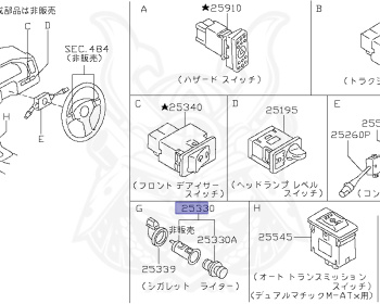 Nissan - Skyline - R34 GT - HR34 - 1998 - 20GT - 4 DOOR SEDAN(4S) - AUTOMATIC-FLOOR SHIFT(AT.F4) - High cast, 2-link (IRS.2WD) - RB20DE