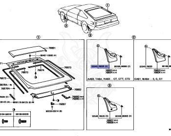 Toyota - Celica - AA63 - 1984 - GT TYPE - LIFTBACK - Manual - 4AGEU