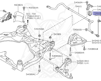 Nissan - Teana - J32 - 2012 - 250XV GRADE - SEDAN(SED) - 2 WHEEL DRIVE(2WD) - CVT(CVT) - VQ25DE