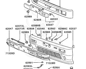 Mitsubishi - Minicab Bravo - U18V - 1989 - HLKX - 3G83