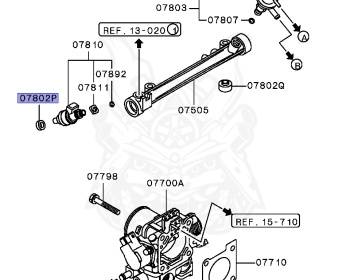 Mitsubishi - Delica Star Wagon - P04W - 1991 - HSRPE2 - 4G64