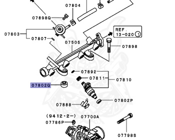 Mitsubishi - Pajero Mini - H56A - 1996 - MNHF - 4A30
