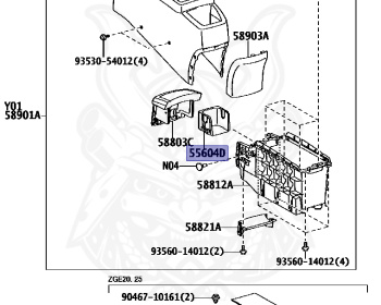 Toyota - Wish - ZGE20W - 2014 - 1.8S TYPE - Variator - 2ZRFAE