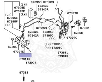 Mitsubishi - Lancer - CK4A - 1995 - PNHH - 4G92
