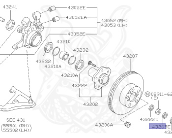 Nissan - Cima - FGY33 - 1998 - 30T - SEDAN(S) - AUTOMATIC TRANSMISSION(AT) - 2-link IRS suspension (2WD.IRS) - VQ30DET
