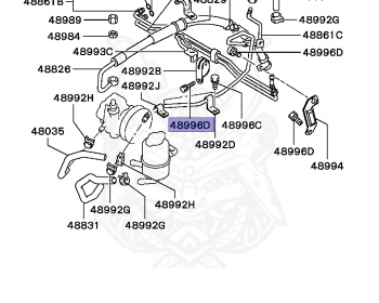 Mitsubishi - Mirage - CA2A - 1995 - MNUE - 4G15