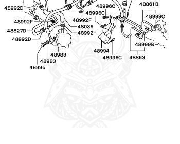 Mitsubishi - Mirage - CJ4A - 1996 - MNDH2 - 4G92