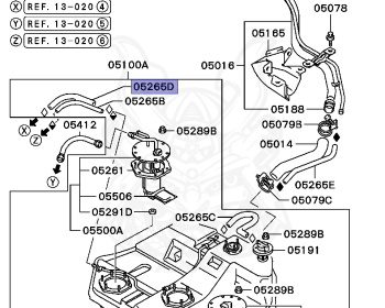 Mitsubishi - Eclipse - D32A - 1996 - MRGFLFJ - 4G63
