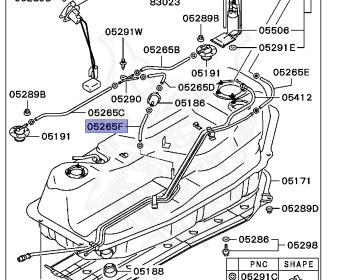Mitsubishi - Delica - PD6W - 1995 - HSEUE5 - 6G72