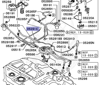 Mitsubishi - Lancer - CS2A - 2004 - SNDE - 4G15