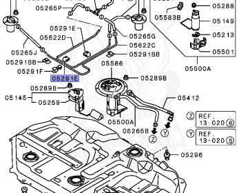 Mitsubishi - Lancer - CS2A - 2005 - SNJE2 - 4G15