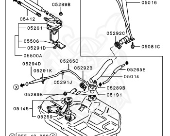 Mitsubishi - Lancer - CB2A - 1996 - SNHE2 - 4G15