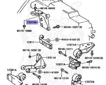 Toyota - Corolla - NL50 - 1997 - WINDY TYPE - Manual - 1NT