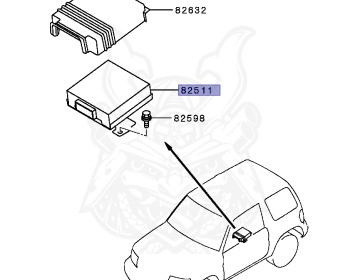 Mitsubishi - Pajero IO - H62W - 2007 - MRXC - 4G94