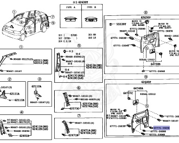Toyota - Hiace - VCH16W - 1997 - Q TYPE - 5-DOOR - Automatic - 5VZFE