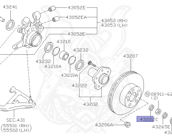 Nissan - Cima - FGY33 - 1998 - 30L - SEDAN(S) - AUTOMATIC TRANSMISSION(AT) - 2-link IRS suspension (2WD.IRS) - VQ30DET