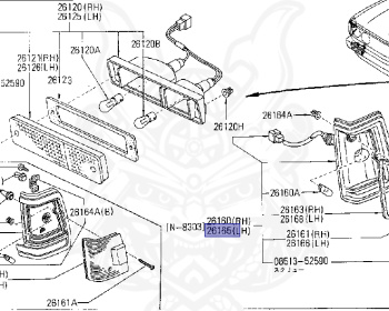 Nissan - Datsun - 720 - 1979 - DELUXE TYPE - Guard Truck (TL) - 2 WHEEL DRIVE(2WD) - 4 SPEED T/M COLUMN SHIFT(R4) - J16S