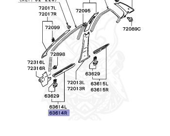 Mitsubishi - Lancer - CB4A - 1991 - PNHH - 4G92