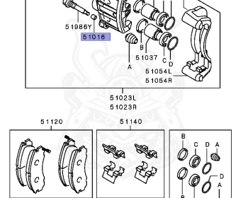Mitsubishi - Diamante - F46A - 2004 - TYHC - 6G72