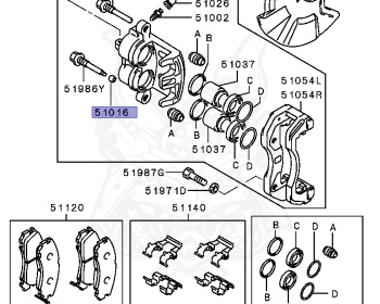 Mitsubishi - Pajero - V24W - 1993 - NSF - 4D56