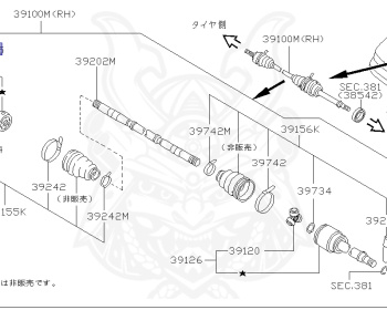 Nissan - Skyline GT-R - BCNR33 - 1996 - GTR TYPE - 2 door hard top (2K) - 4 WHEEL DRIVE(4WD) - MANUAL TRANS 5-SPEED(MT.F5) - HICAS - RB26DETT