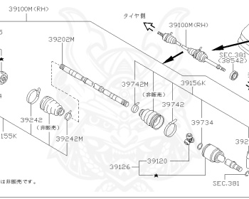 Nissan - Stagea - 260RS Autech - WGNC34 - 1997 - 260RS - WAGON(W) - 4 WHEEL DRIVE(4WD) - MANUAL TRANSMISSION(MT) - RB26DETT