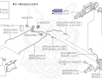 Nissan - Skyline - R34 25GT - ENR34 - 1998 - 25GT FOUR - 4 DOOR SEDAN(4S) - AUTOMATIC-FLOOR SHIFT(AT.F4) - No high-speed casters, 4-link drive (IRS.4WD) - RB25DE