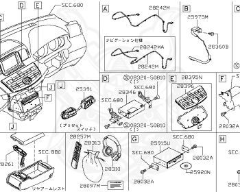 Nissan - Fuga - Y50 - 2007 - 350GT - SEDAN(S) - 2 WHEEL DRIVE(2WD) - AUTOMATIC TRANSMISSION(AT) - VQ35DE